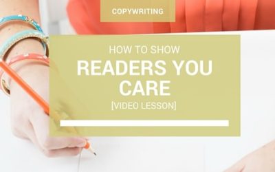 How to Show Readers You Care