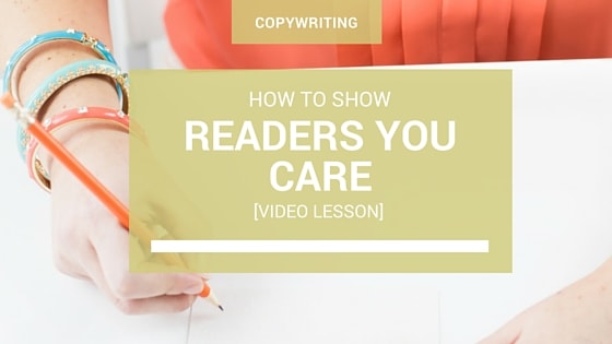 How to Show Readers You Care