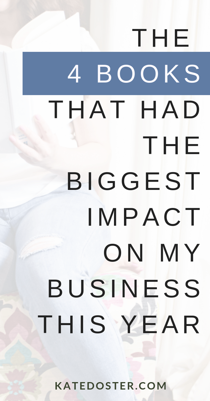 The best business books for female business owners for 2018. Looking to do more reading this year? Take a look at the business books that had the biggest impact on my business & blog. And set to grow my business, blog & bottom line in 2019. Did your favorite business book make the cut? Click & see. #startabusiness #businessbooks #bloggingbooks 